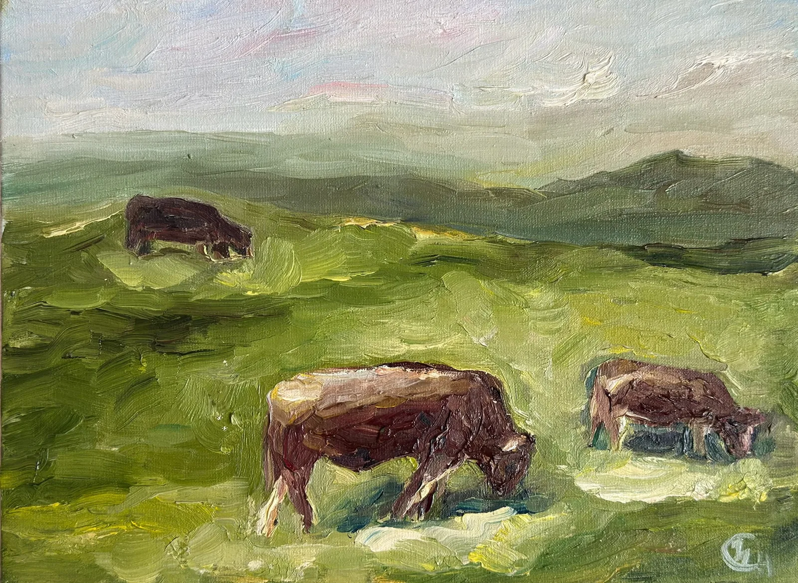 Картина «На лугу» — Светлана Зиброва, Пейзаж, аукцион Artstore