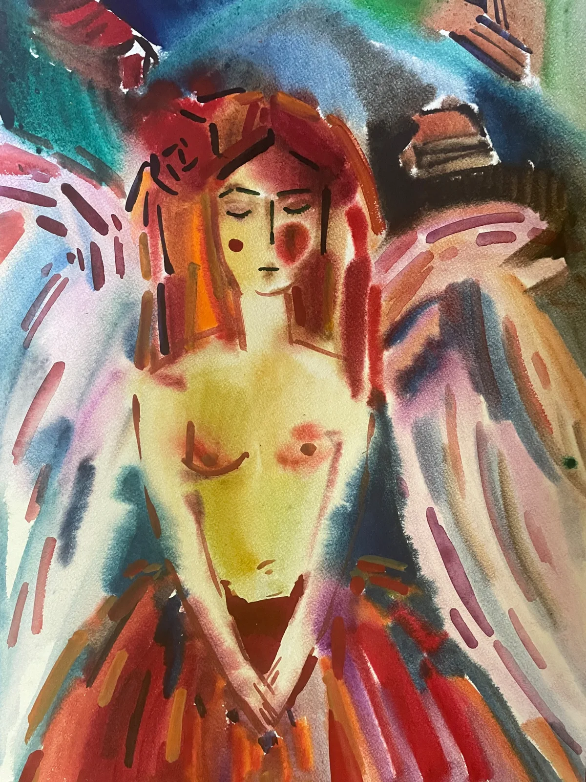 Картина «Ангел» — Маша Казак, Другое, аукцион Artstore