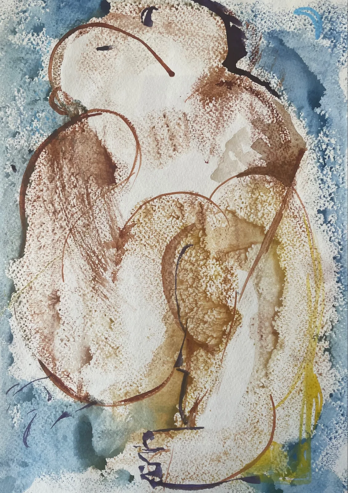 Картина «Человек» — Маша Казак, Портрет, аукцион Artstore