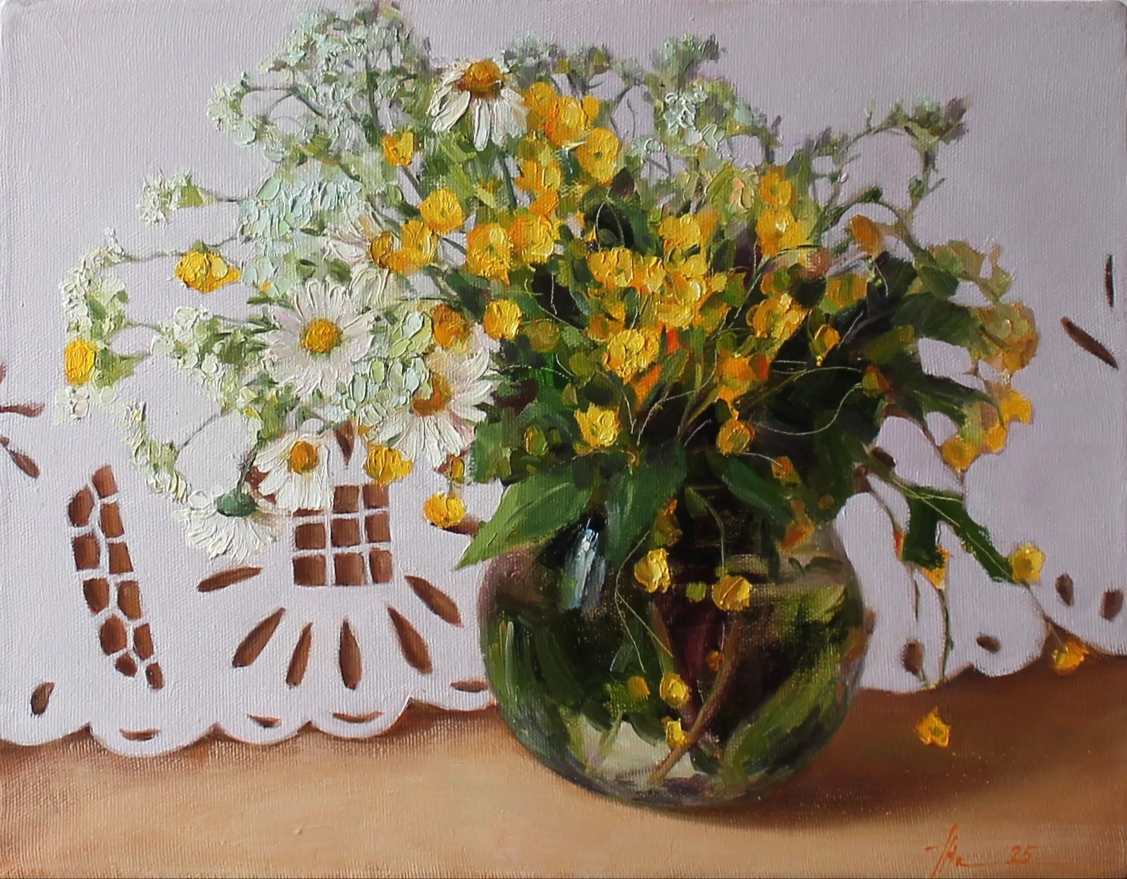 Картина «Летний букетик» — Марина Пирожникова, Натюрморт, аукцион Artstore