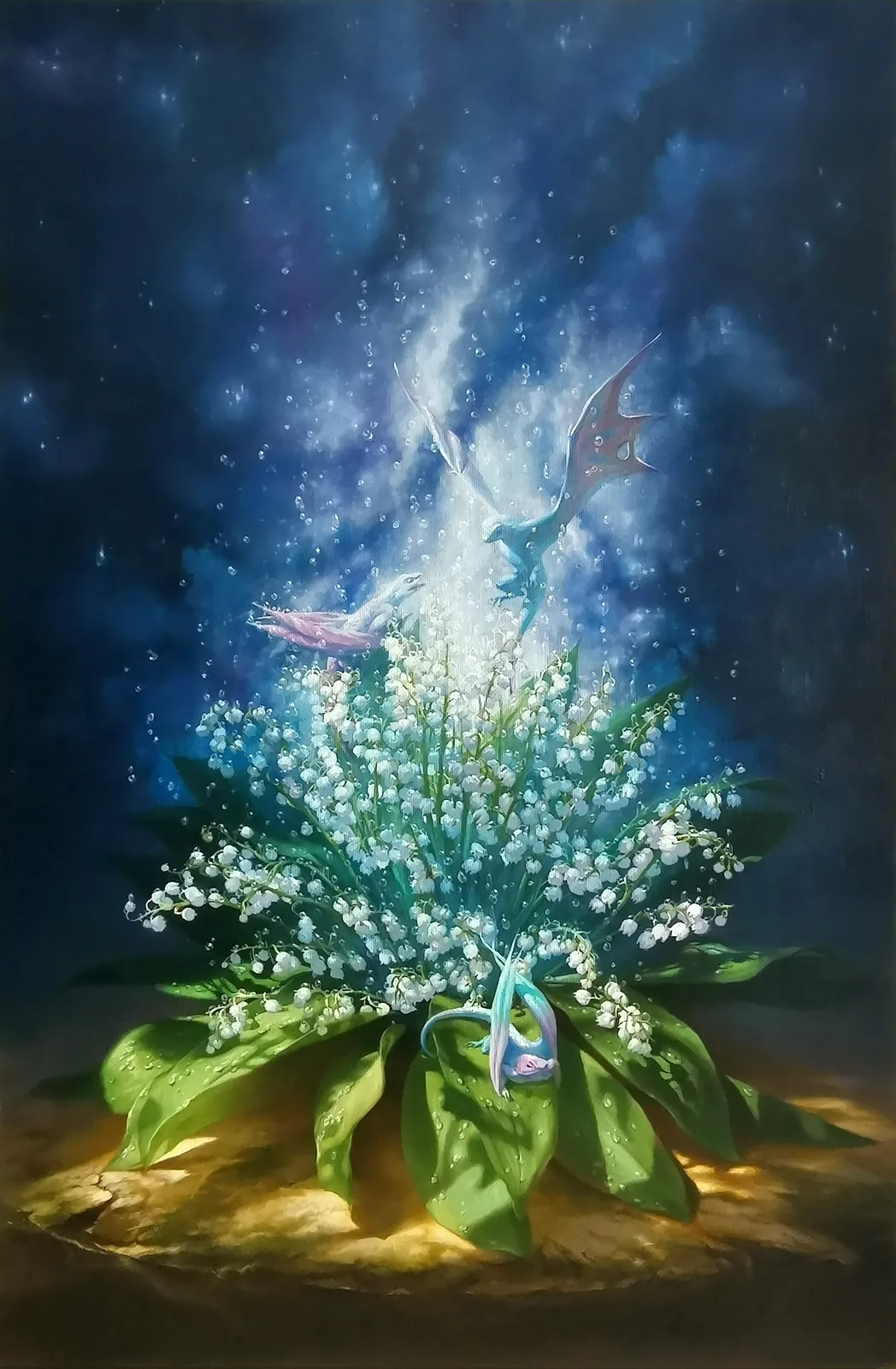 Картина «Роса» — Марина Петухова, Натюрморт, аукцион Artstore