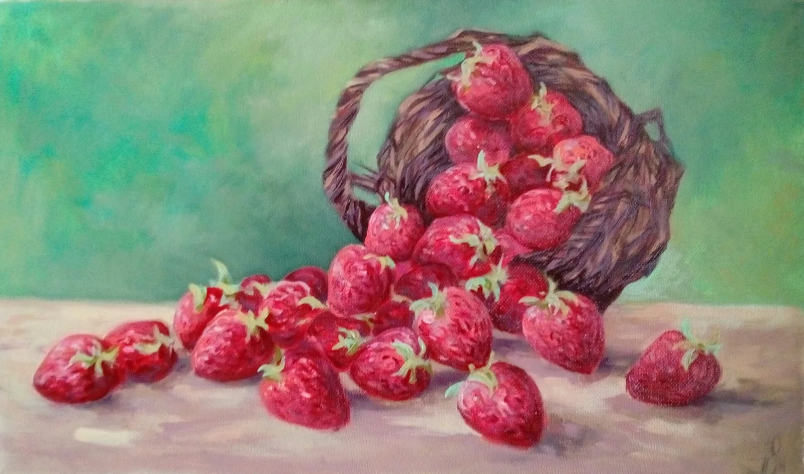 Картина «Корзинка» — Павел Масякин, Натюрморт, аукцион Artstore