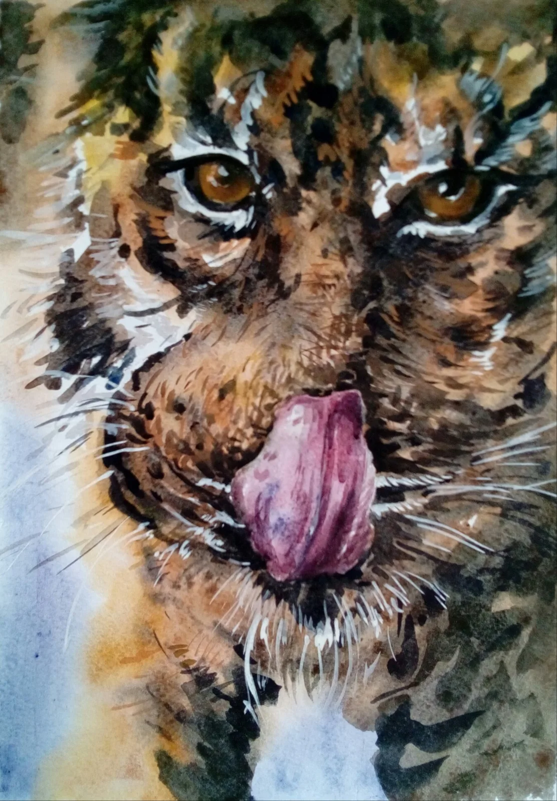 Картина «Съем» — Павел Масякин, Анималистика, аукцион Artstore