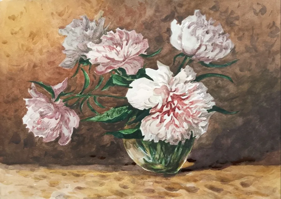 Картина «Белые цветы» — Павел Масякин, Натюрморт, аукцион Artstore