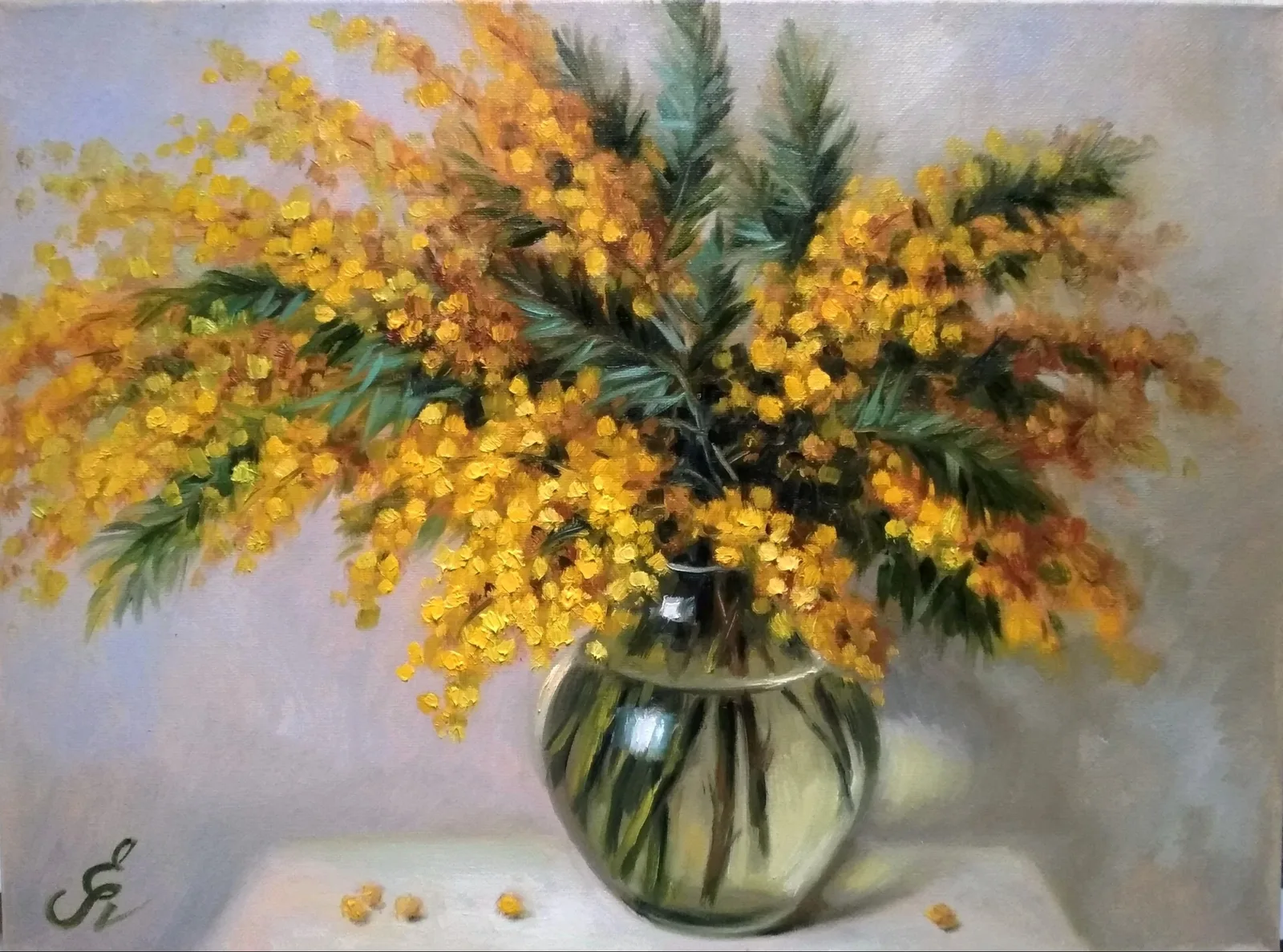 Картина «"Солнце марта"» — Елена Лаушкина, Натюрморт, аукцион Artstore