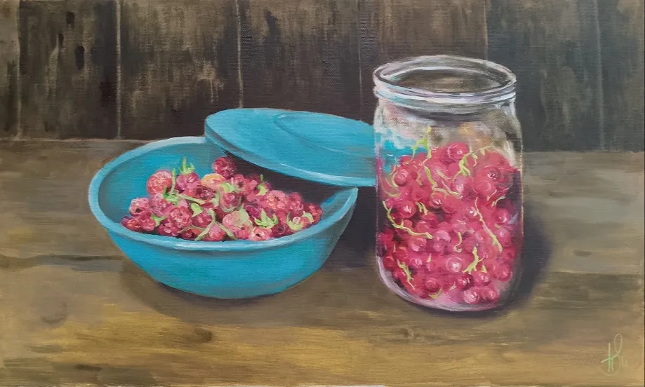 Картина «Ягоды» — Павел Масякин, Натюрморт, аукцион Artstore