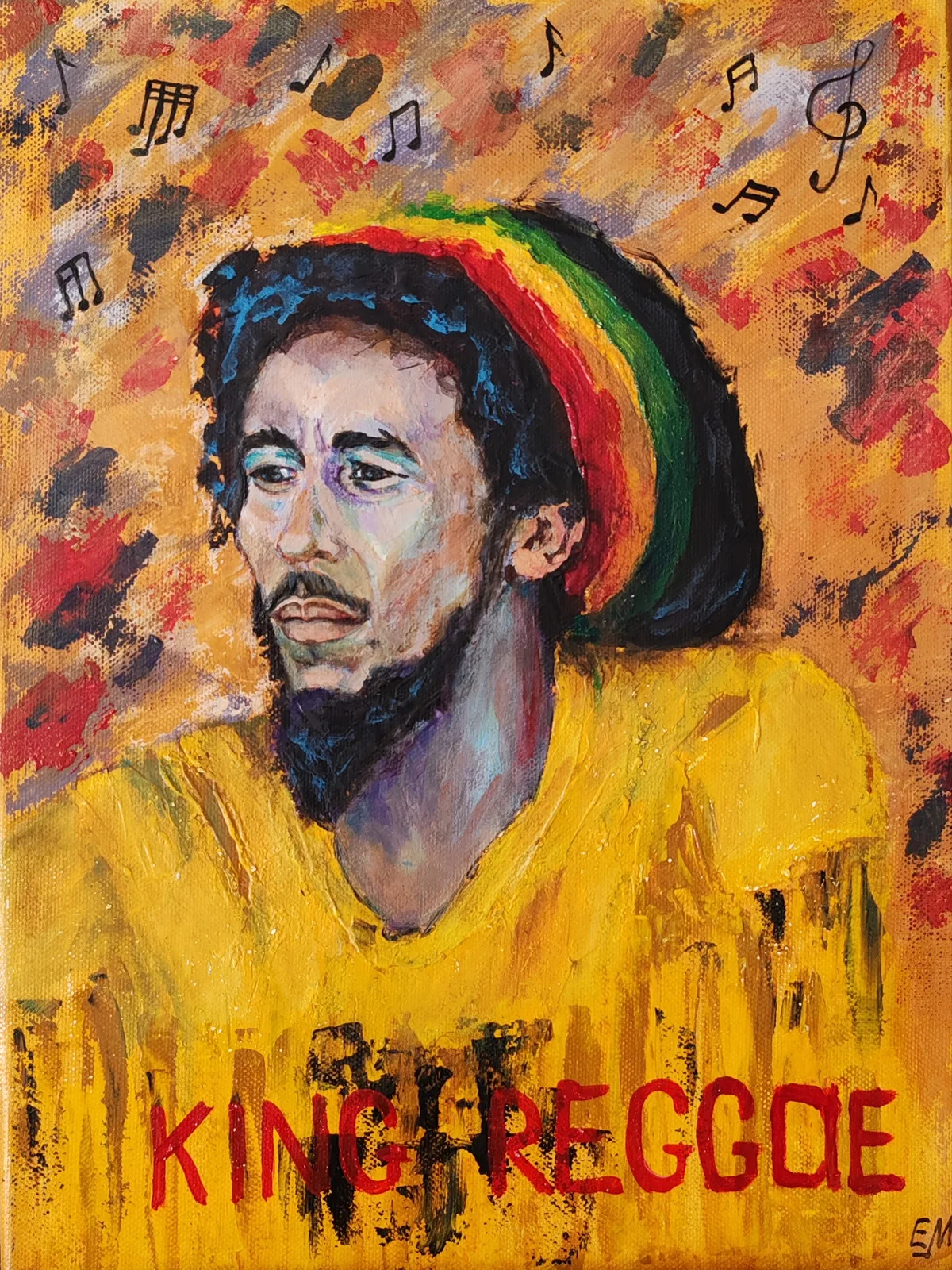 Картина «Музыка регги» — Елена Малыхина, Жанровая живопись, аукцион Artstore