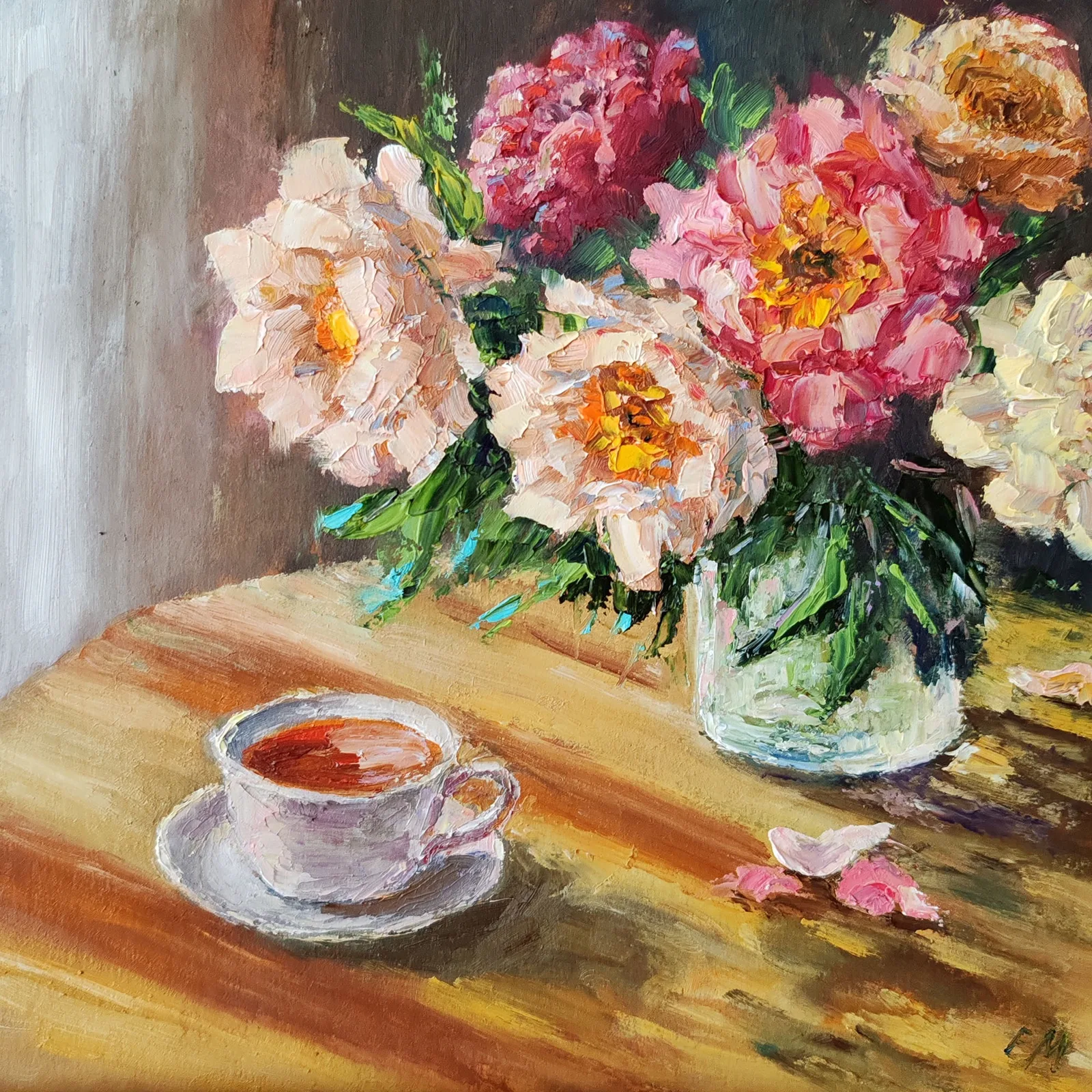 Картина «Утренний чай» — Елена Малыхина, Натюрморт, аукцион Artstore