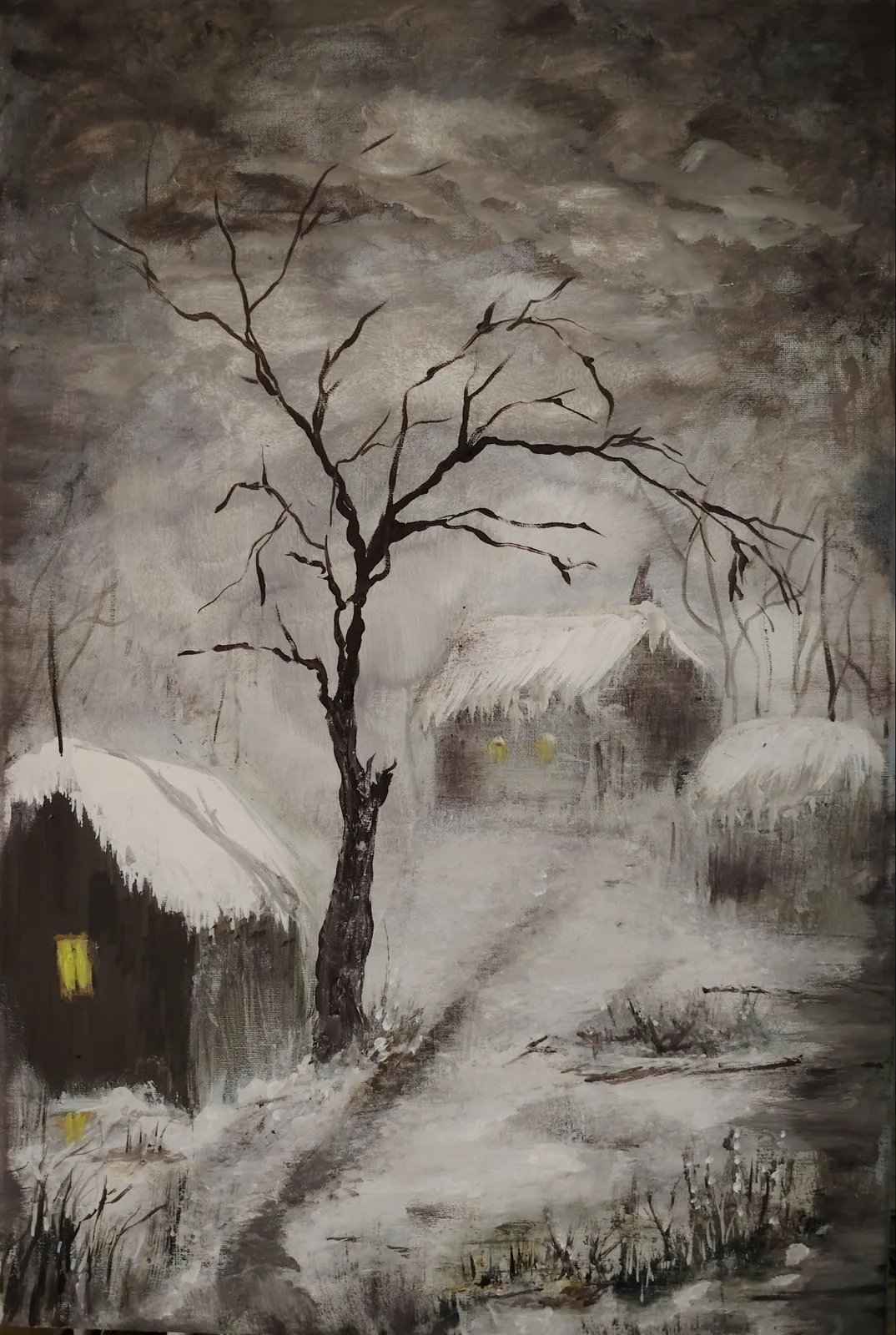 Картина «Пустая улочка» — Антонина Шестакова, Жанровая живопись, аукцион Artstore