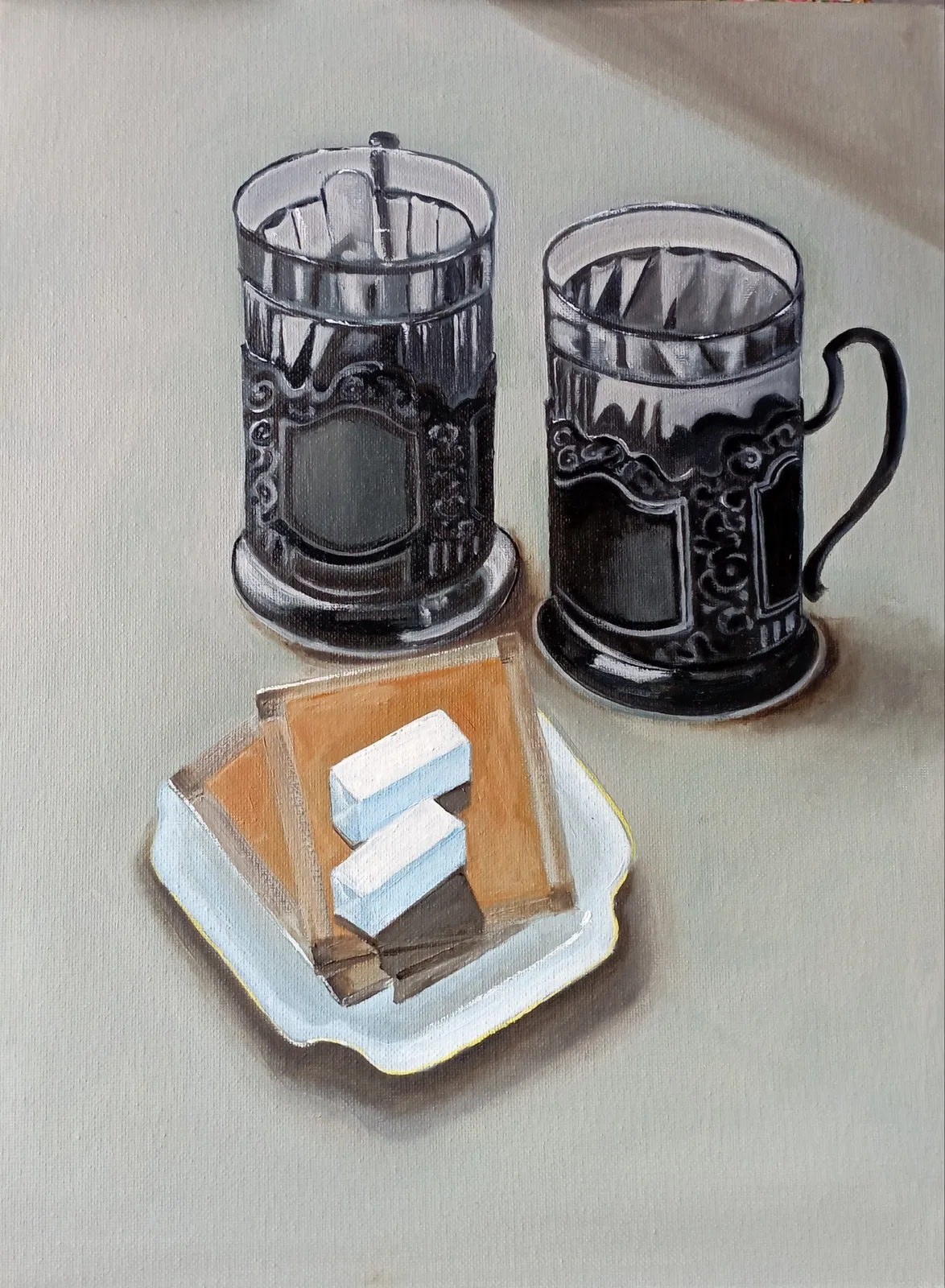 Картина «Дорожная история» — Татьяна Мельгунова, Натюрморт, аукцион Artstore