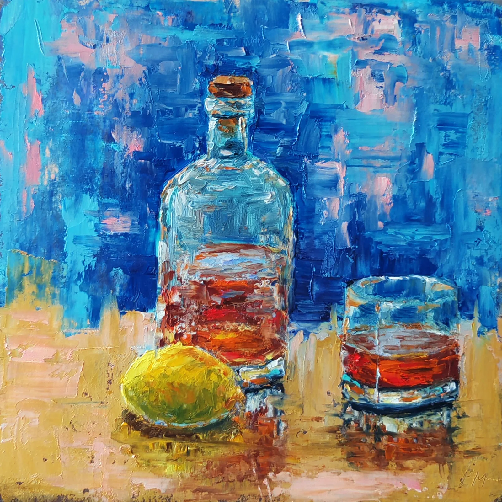 Картина «Мужской натюрморт» — Елена Малыхина, Натюрморт, аукцион Artstore