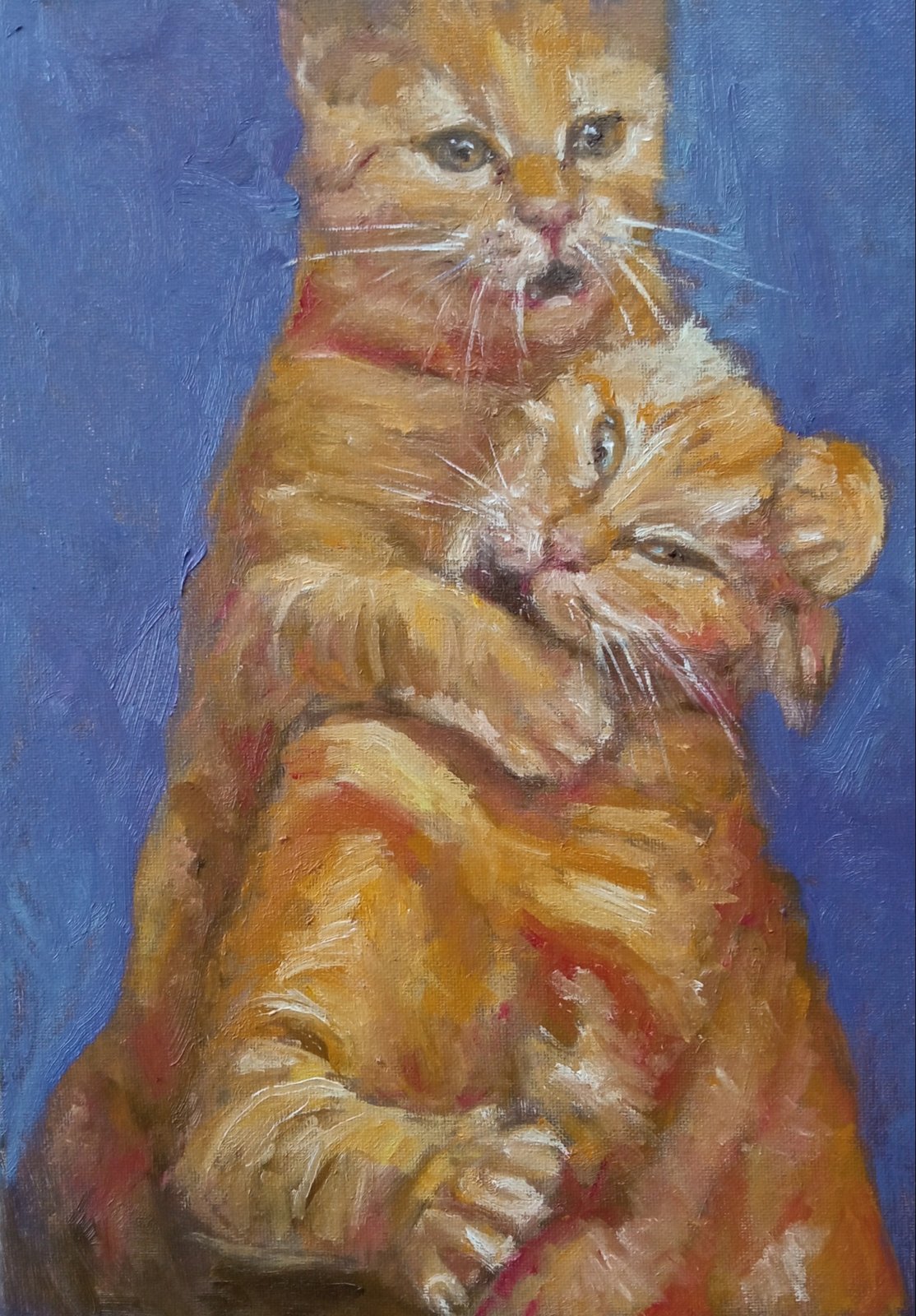 Картина «Рыжики» — Лана Саулина, Анималистика, аукцион Artstore