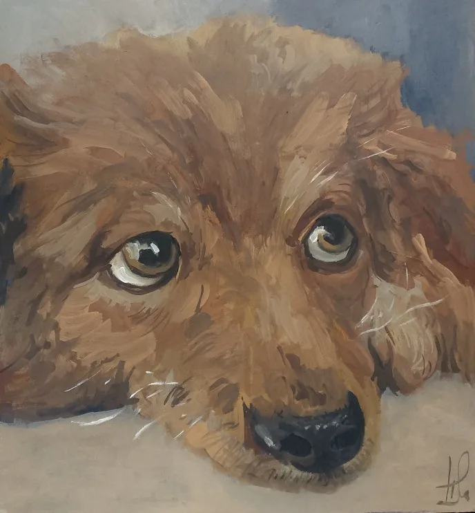 Картина «Верный друг» — Павел Масякин, Анималистика, аукцион Artstore