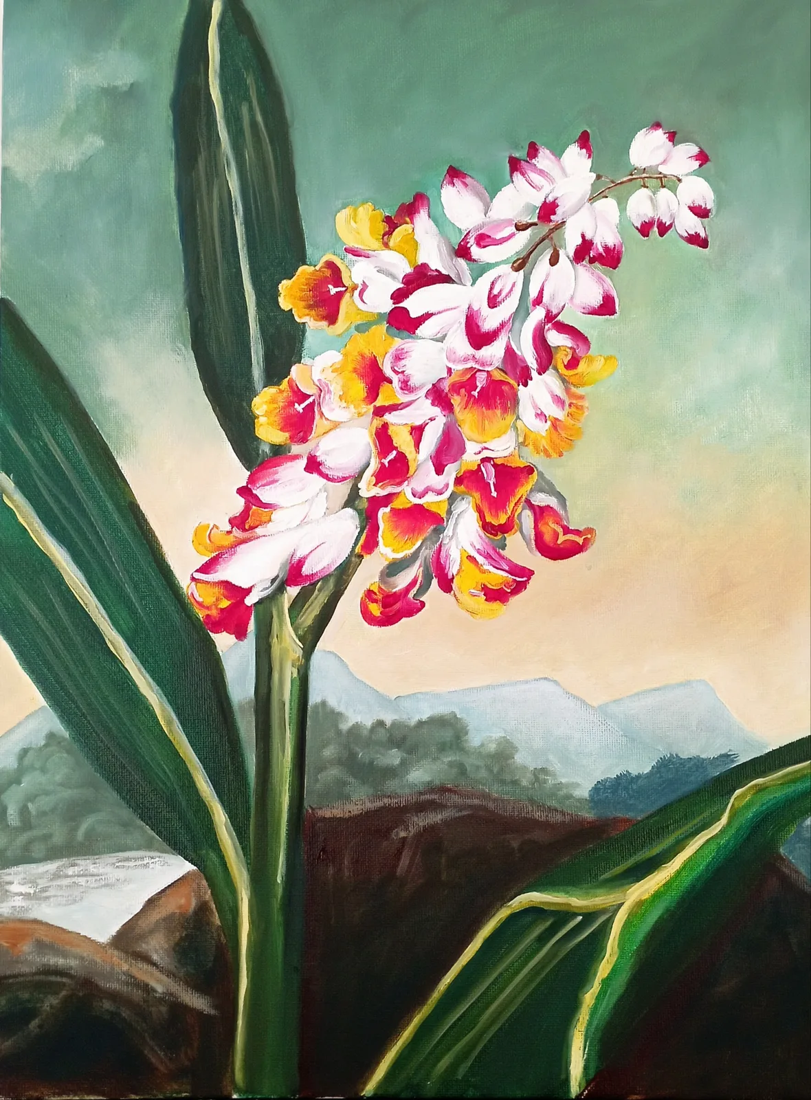 Картина «Ботаническая фантазия» — Татьяна Мельгунова, Пейзаж, аукцион Artstore