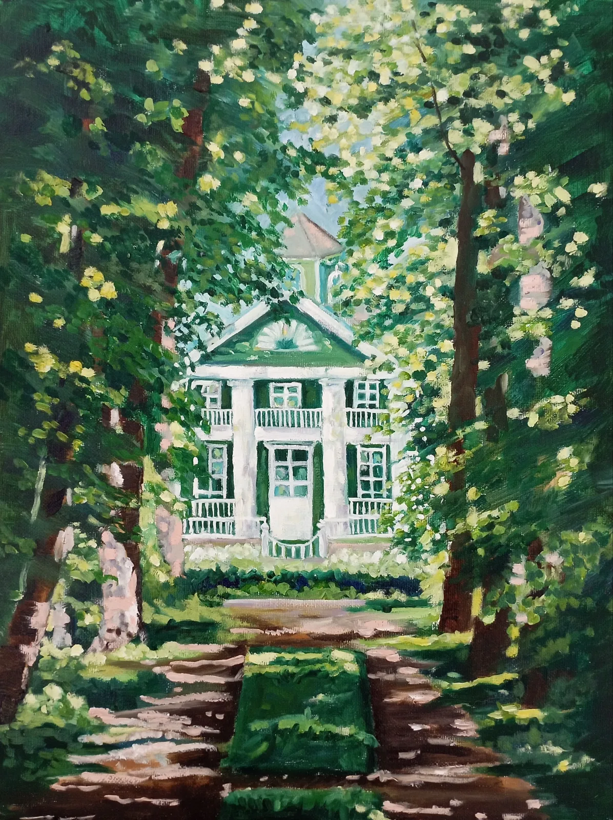 Картина «Музей Пушкина А. С.» — Татьяна Мельгунова, Жанровая живопись, аукцион Artstore