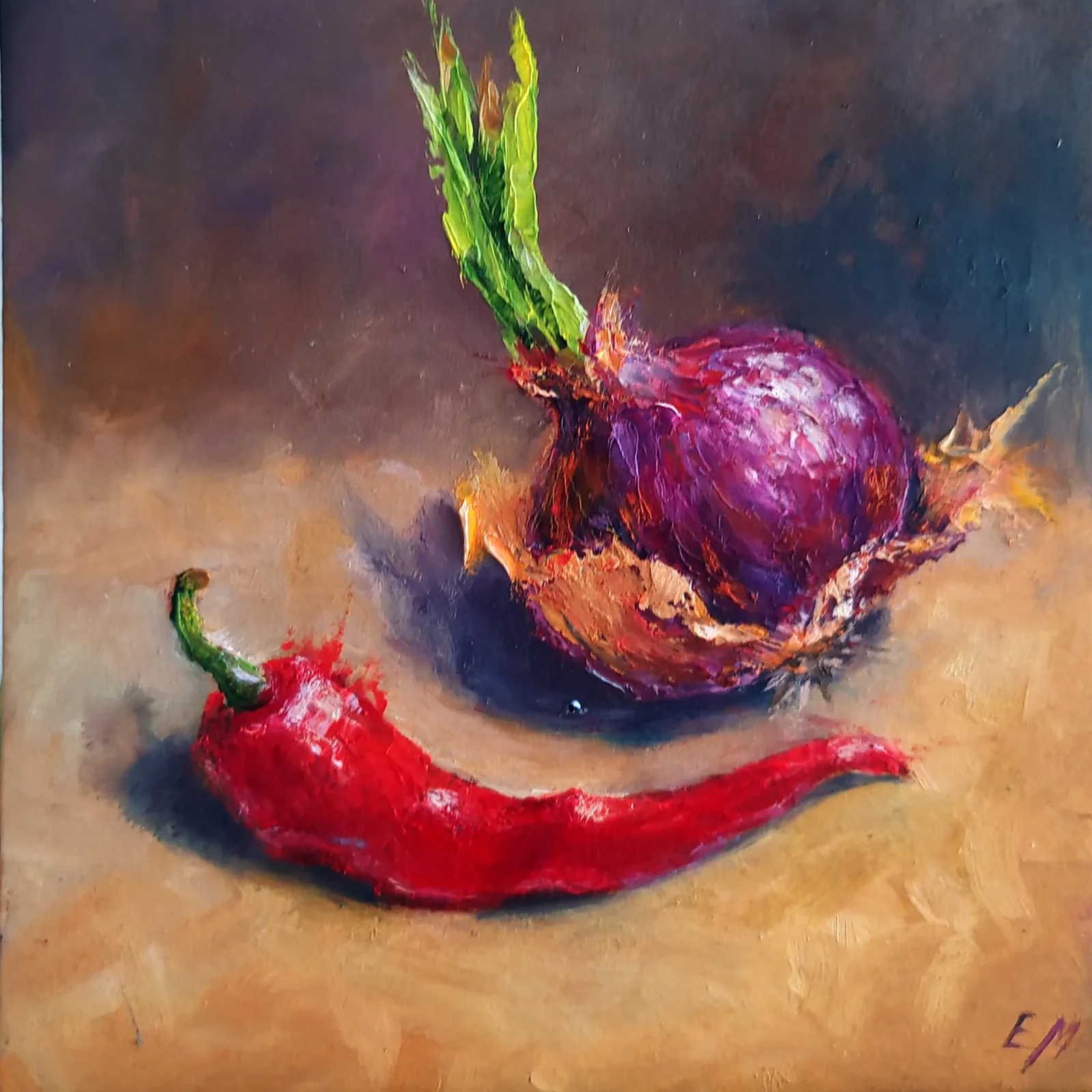 Картина «Острый перчик» — Елена Малыхина, Натюрморт, аукцион Artstore