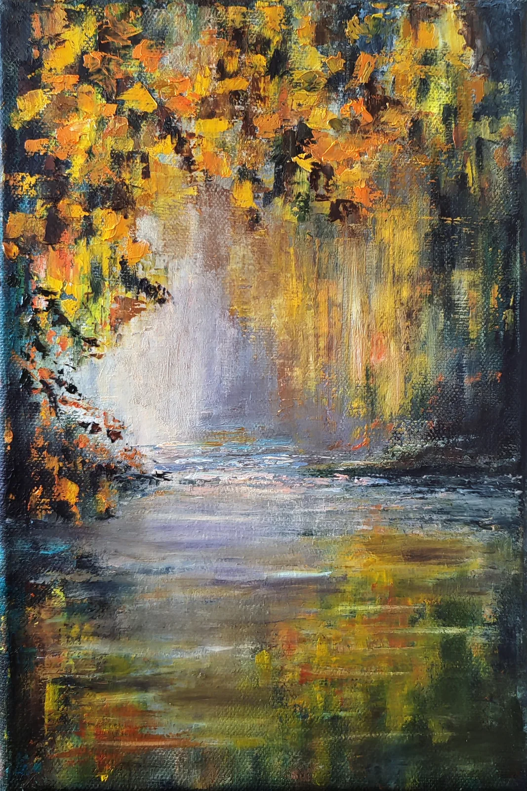 Картина «Тихая заводь» — Елена Малыхина, Пейзаж, аукцион Artstore