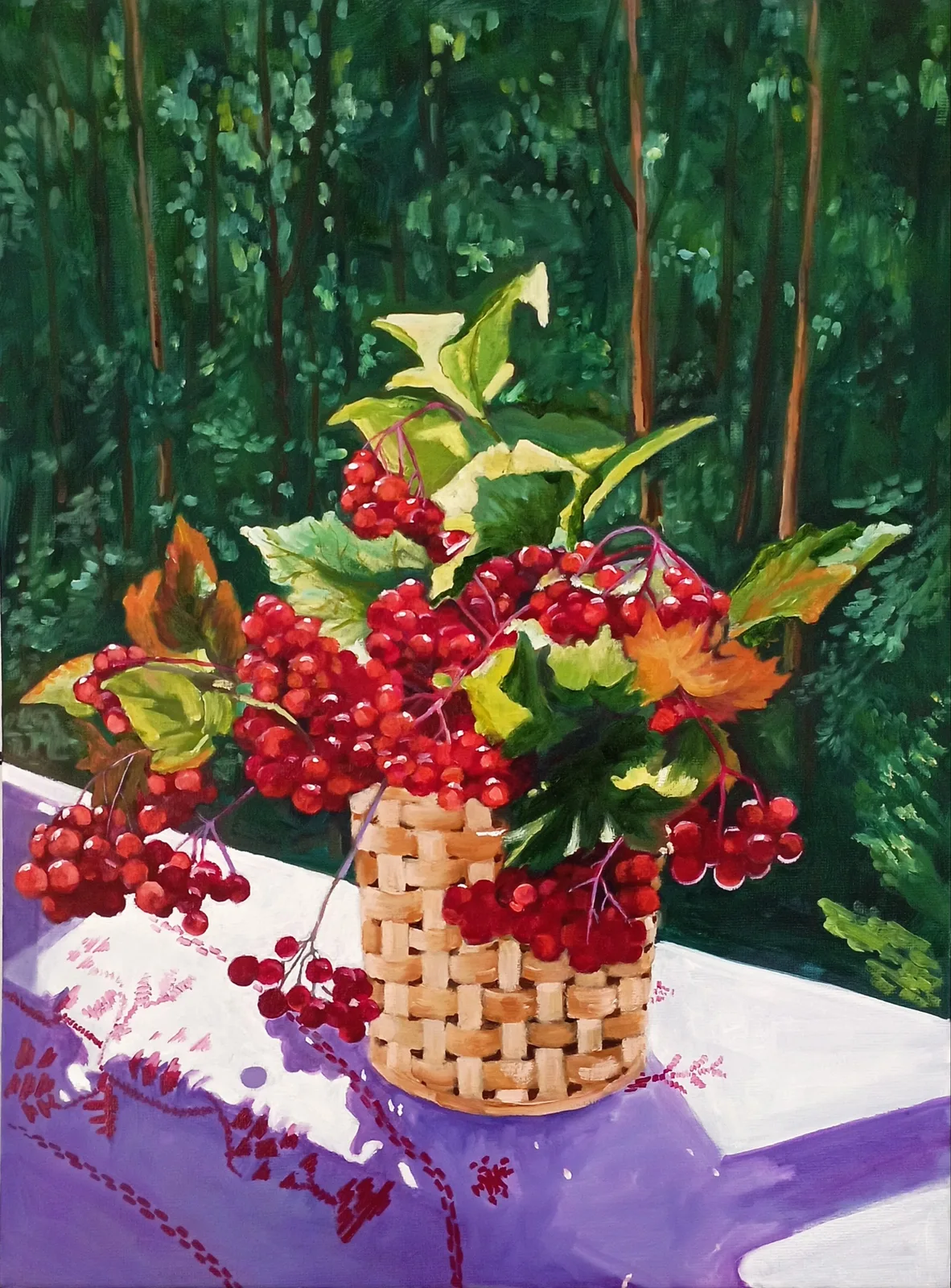 Картина «Калина.» — Татьяна Мельгунова, Натюрморт, аукцион Artstore