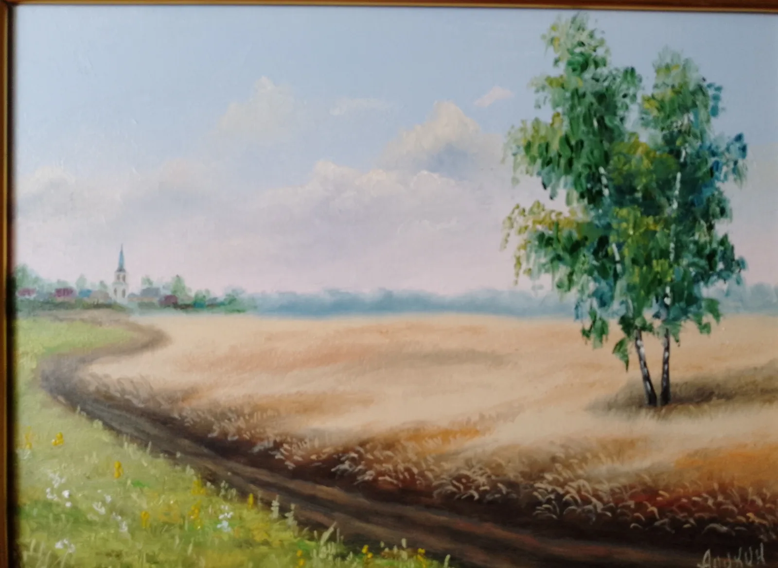 Картина «русские березки» — евгений аникин, Пейзаж, аукцион Artstore