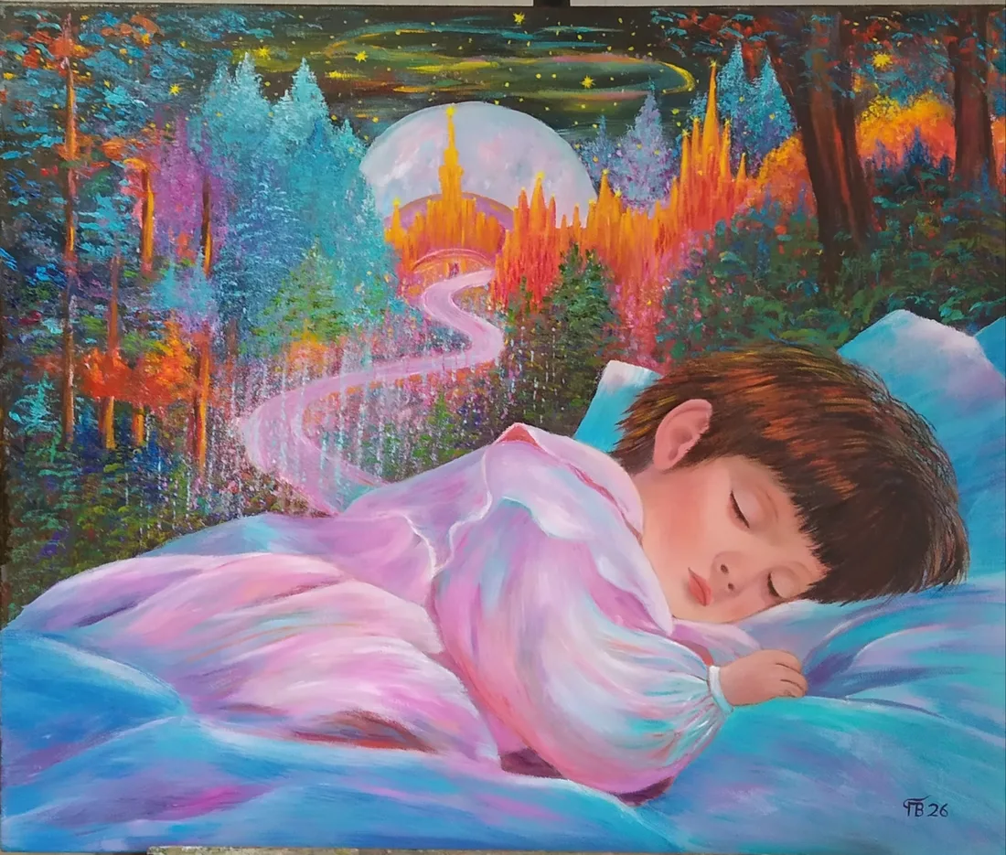 Картина «Сказочные сны.» — Вера Полежаева, Абстракция, аукцион Artstore
