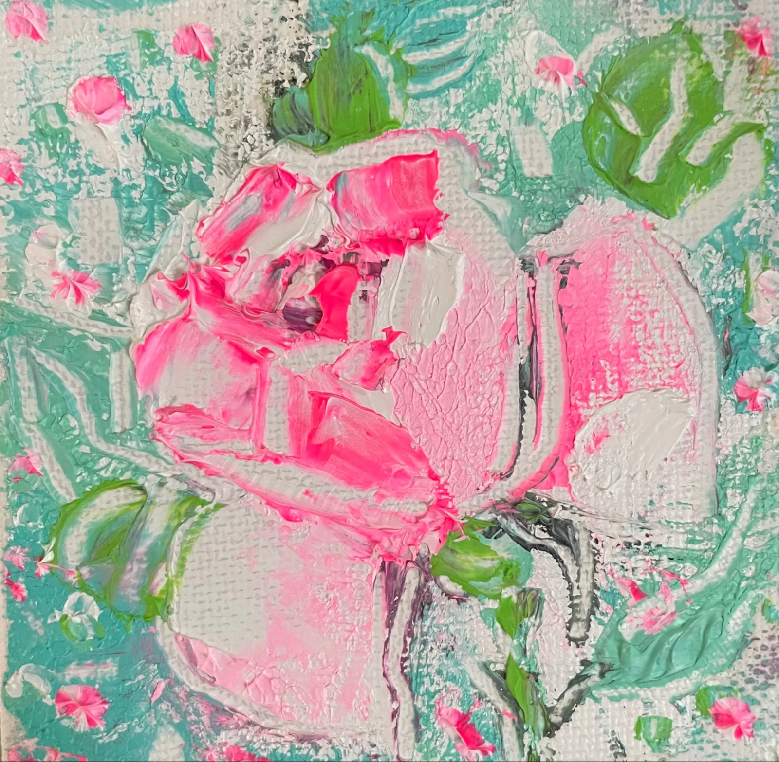 Картина «Розочка» — Маша Казак, Абстракция, аукцион Artstore
