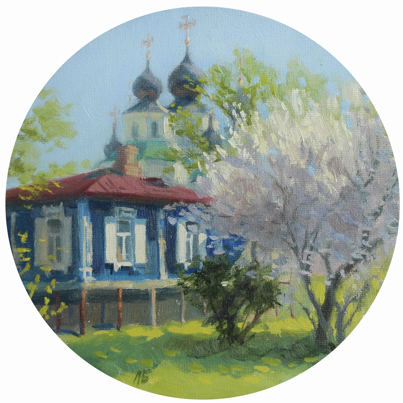 Картина «Ранняя весна. Старочеркасск» — Любовь Быченко, Пейзаж, аукцион Artstore