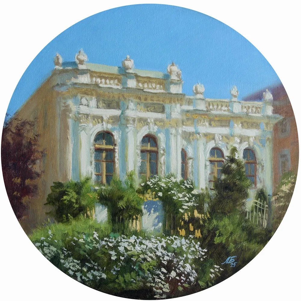 Картина «Музей ИЗО» — Любовь Быченко, Городской пейзаж, аукцион Artstore