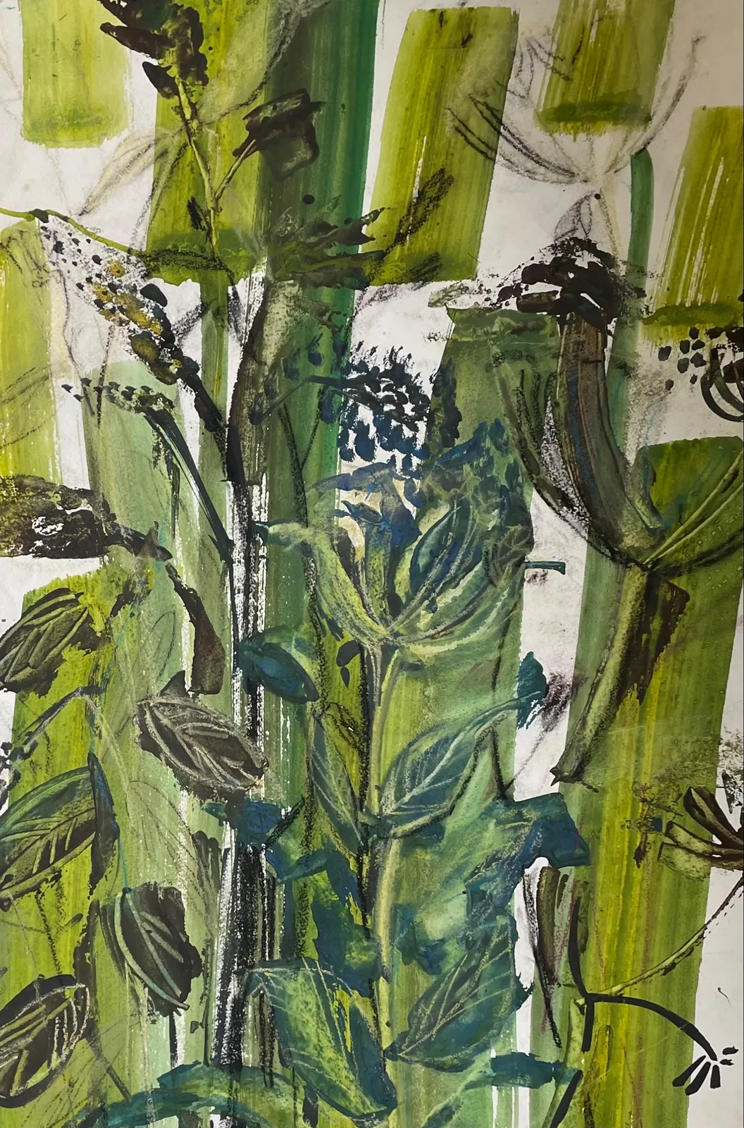 Картина «Травушки» — Маша Казак, Пейзаж, аукцион Artstore