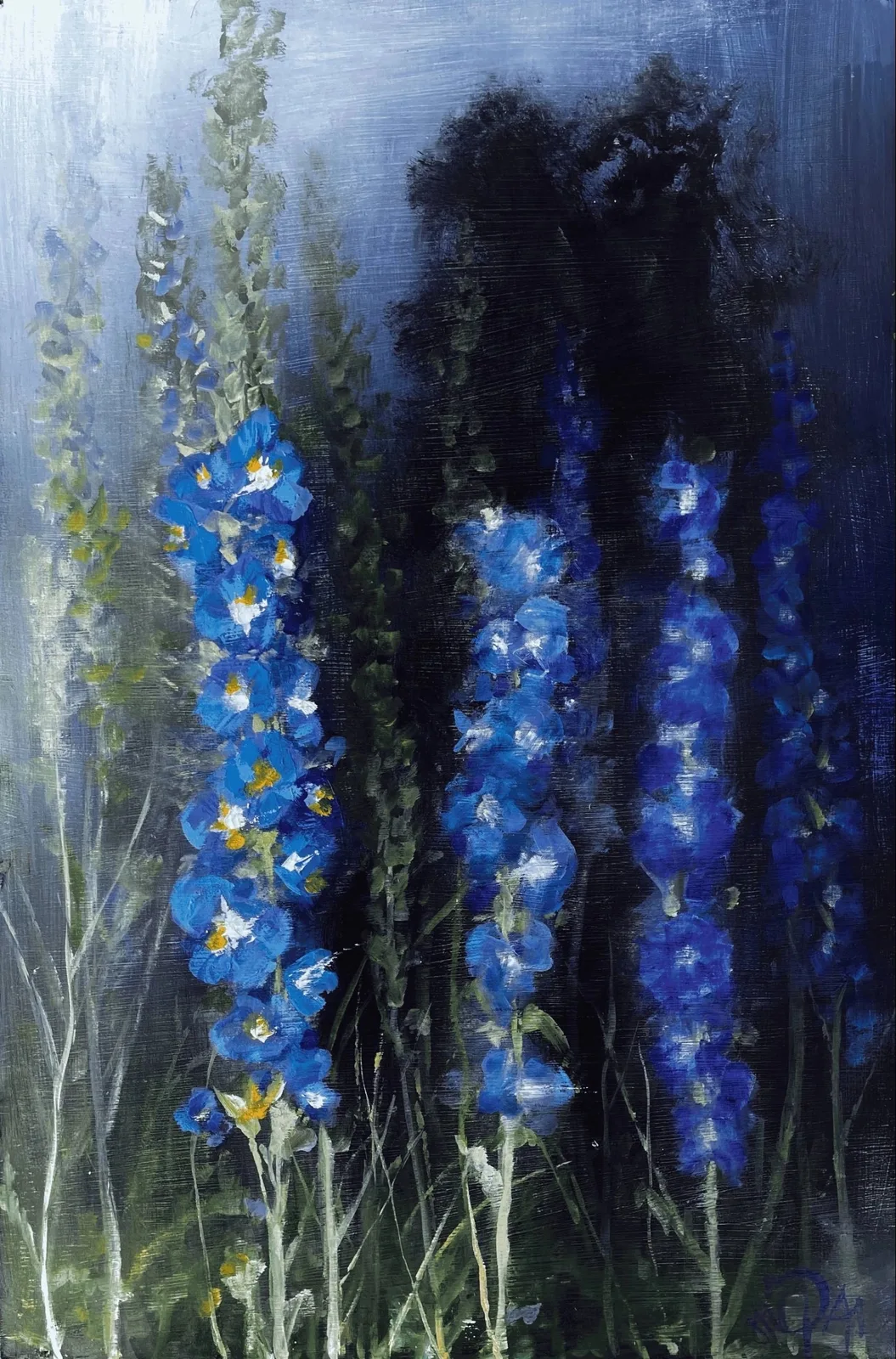 Картина ««Дельфиниум»» — Владислав Лимушкин, Пейзаж, аукцион Artstore