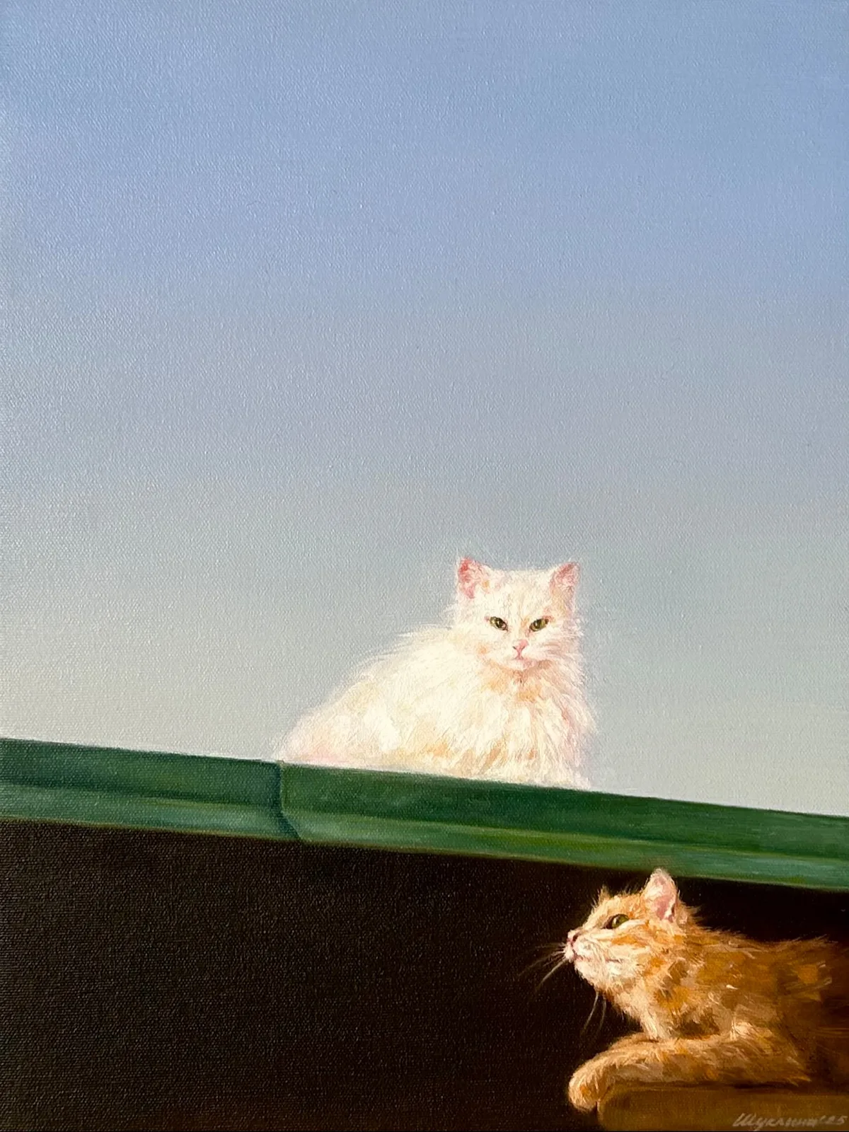 Картина ««Свидание»» — Ольга Шуклина, Анималистика, аукцион Artstore