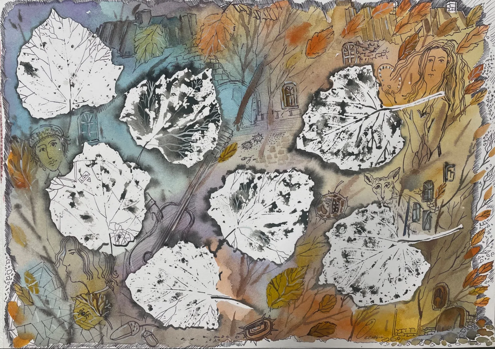 Картина «Лирикп» — Маша Казак, Пейзаж, аукцион Artstore