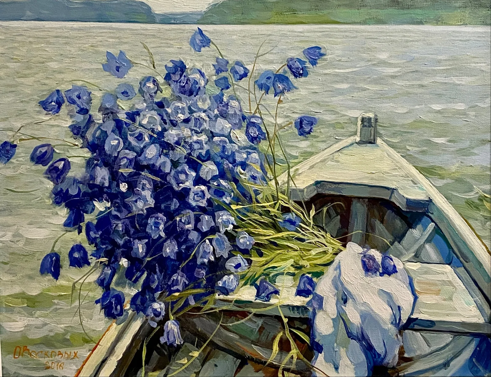 Картина «Синие колокольчики» — Анна Восковых, Пейзаж, аукцион Artstore