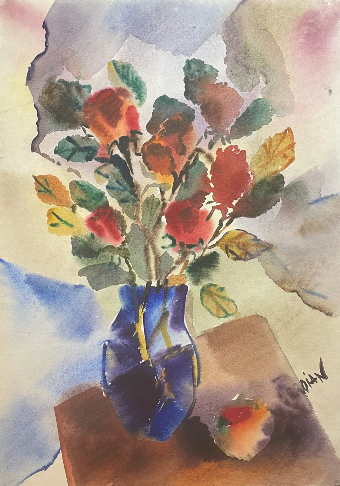 Картина «Розы» — Маша Казак, Натюрморт, аукцион Artstore