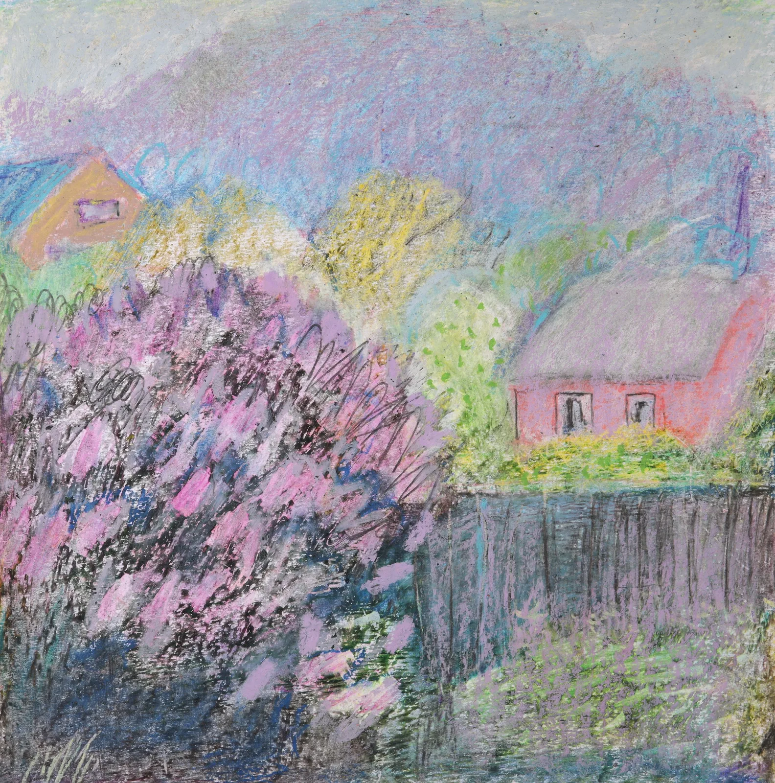 Сиреневое нежное