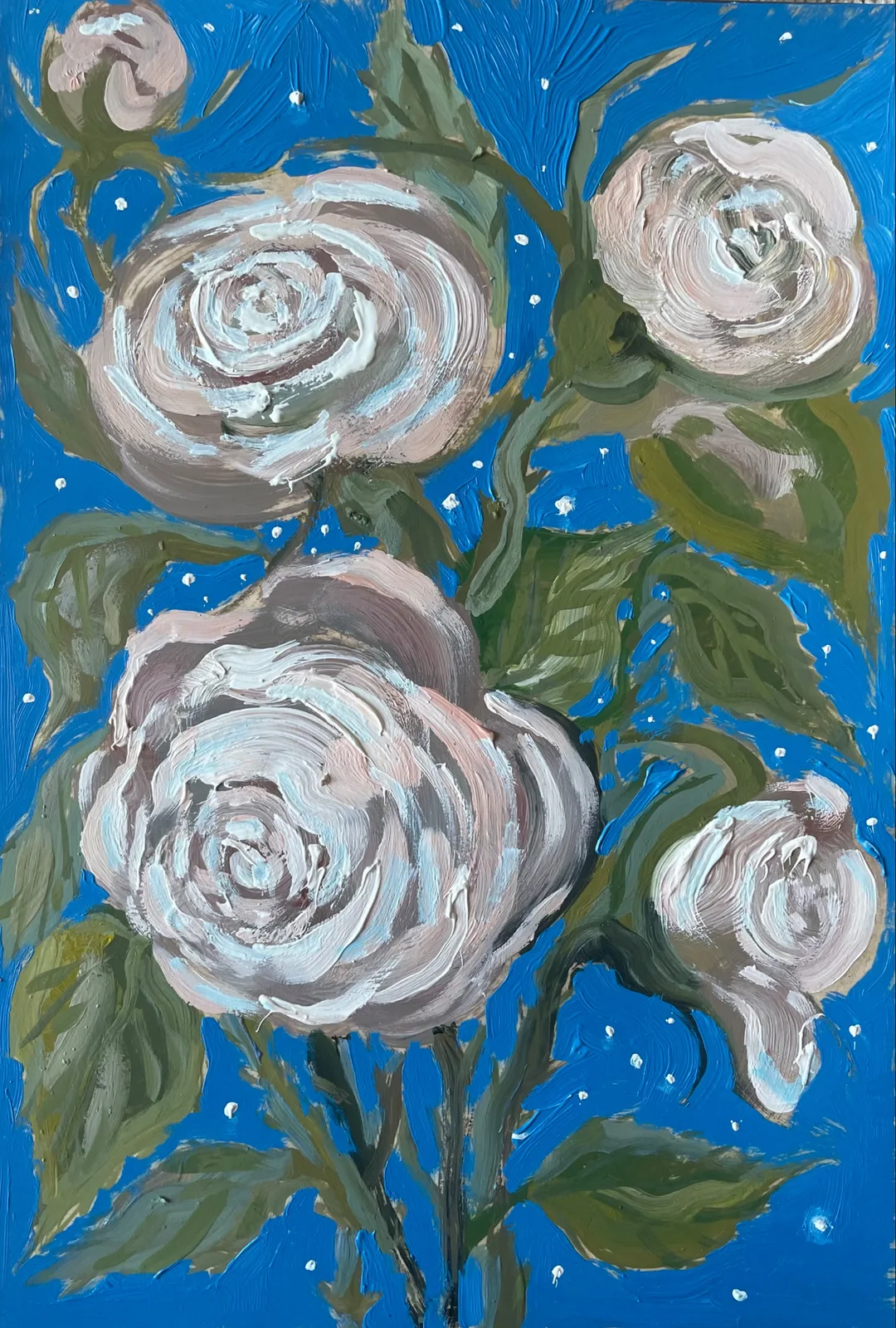 Картина «Розочки» — Маша Казак, Абстракция, аукцион Artstore