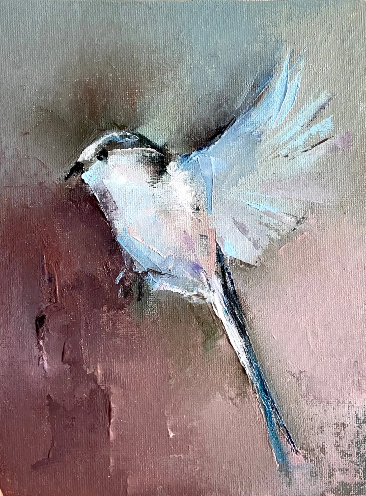 Картина «Птаха» — Любовь Касаткина, Анималистика, аукцион Artstore