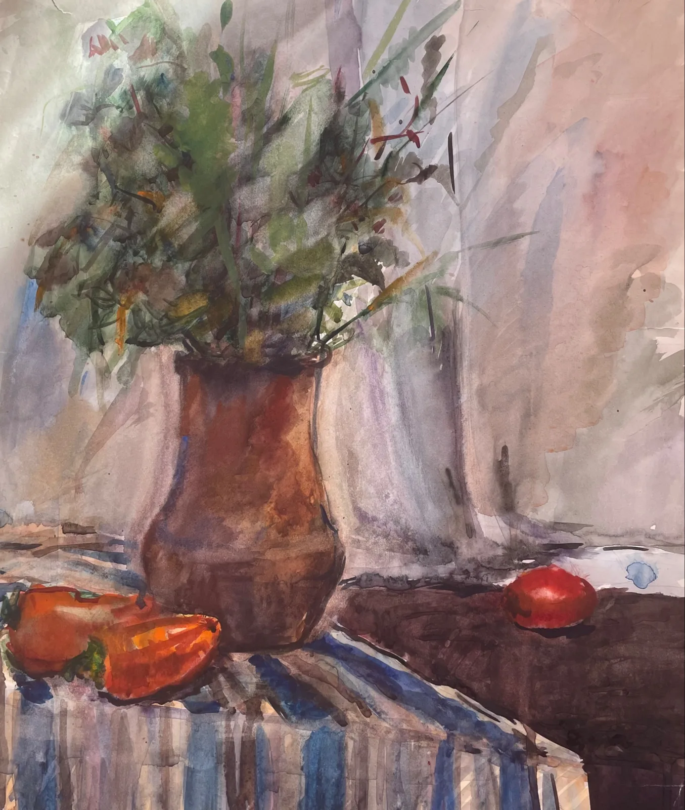 Картина «Натюрморт с перцем» — Маша Казак, Натюрморт, аукцион Artstore