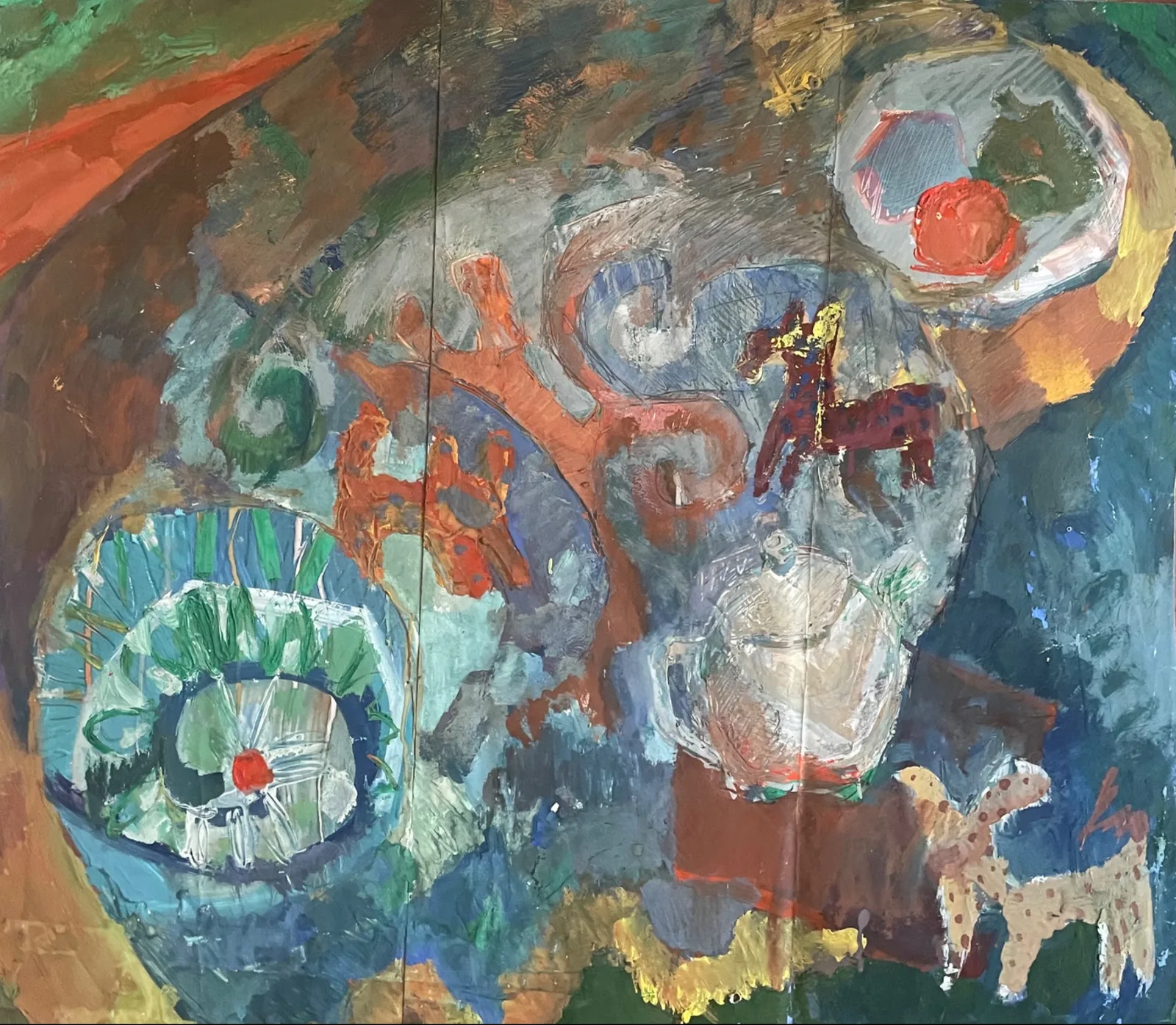 Картина «Натюрморт этнического стиля» — Маша Казак, Натюрморт, аукцион Artstore