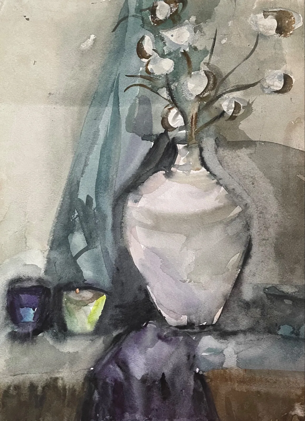 Картина «Акварельный натюрморт» — Маша Казак, Натюрморт, аукцион Artstore