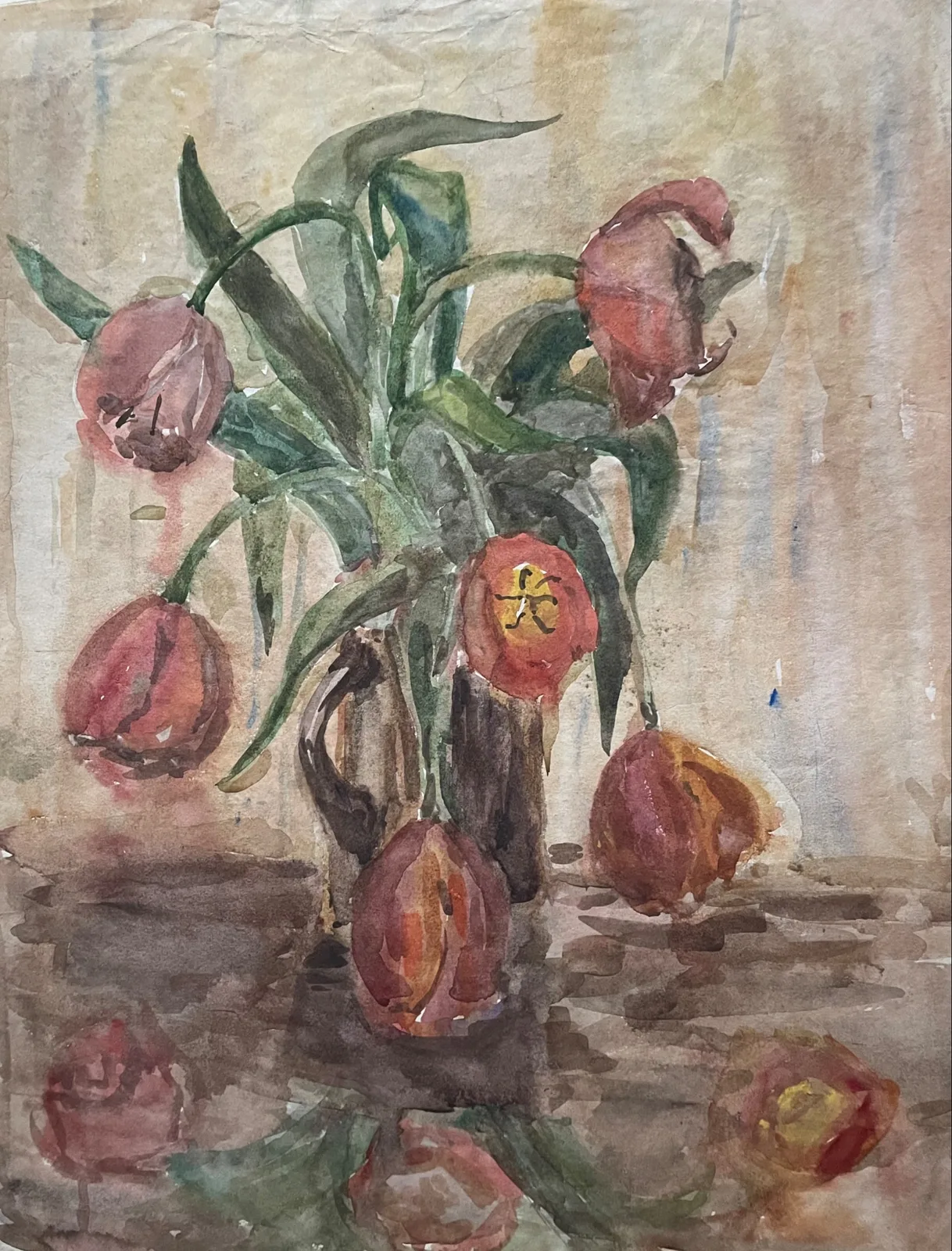 Картина «Тюльпаны» — Маша Казак, Натюрморт, аукцион Artstore