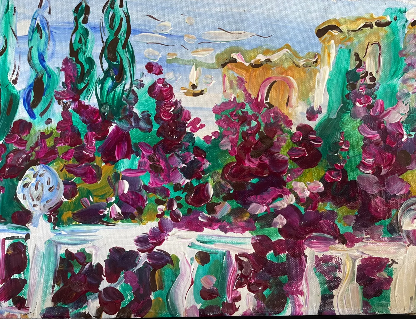 Картина «Испания» — Маша Казак, Пейзаж, аукцион Artstore