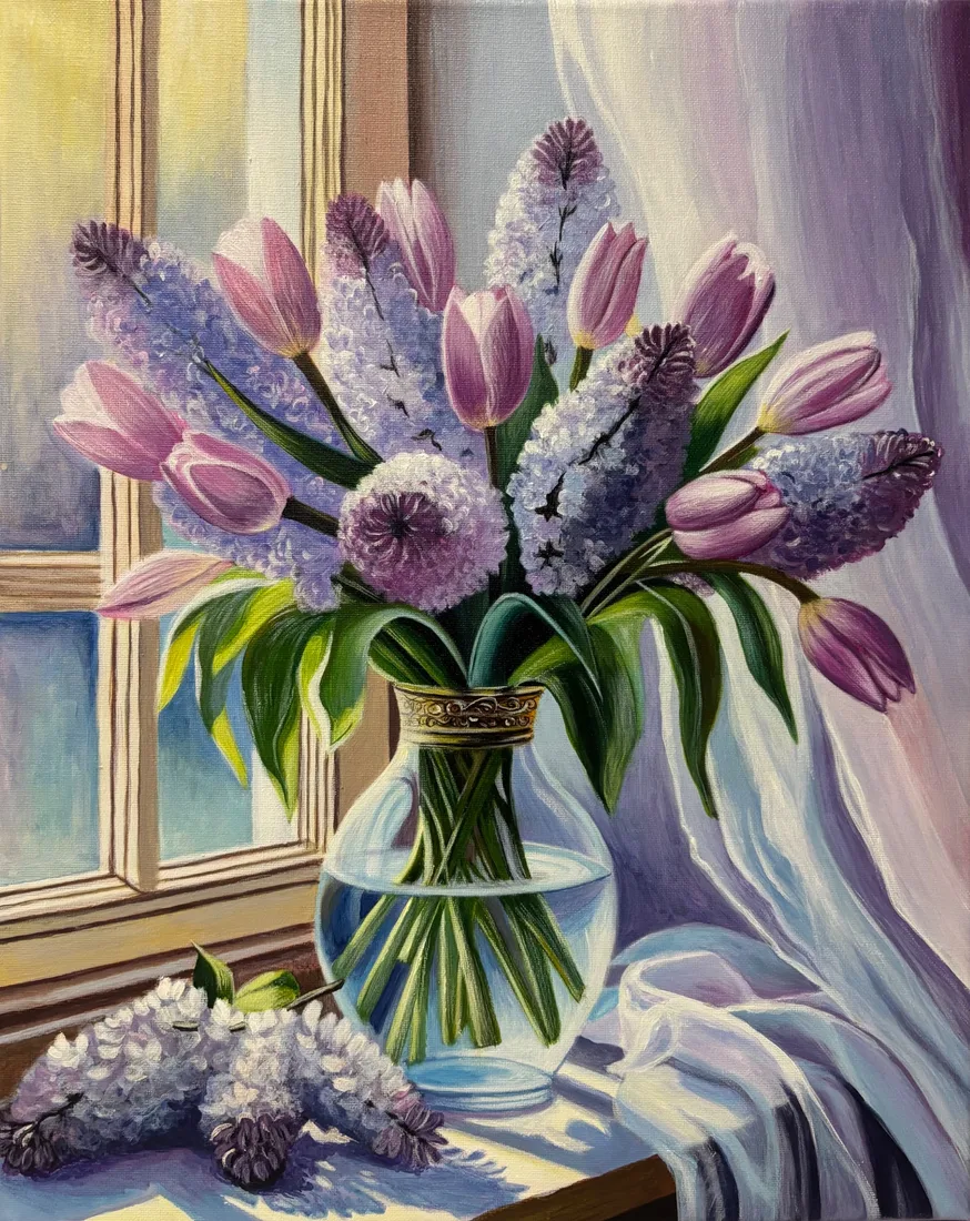 Картина «Весенний букетик» — Ольга Гаранина, Натюрморт, аукцион Artstore