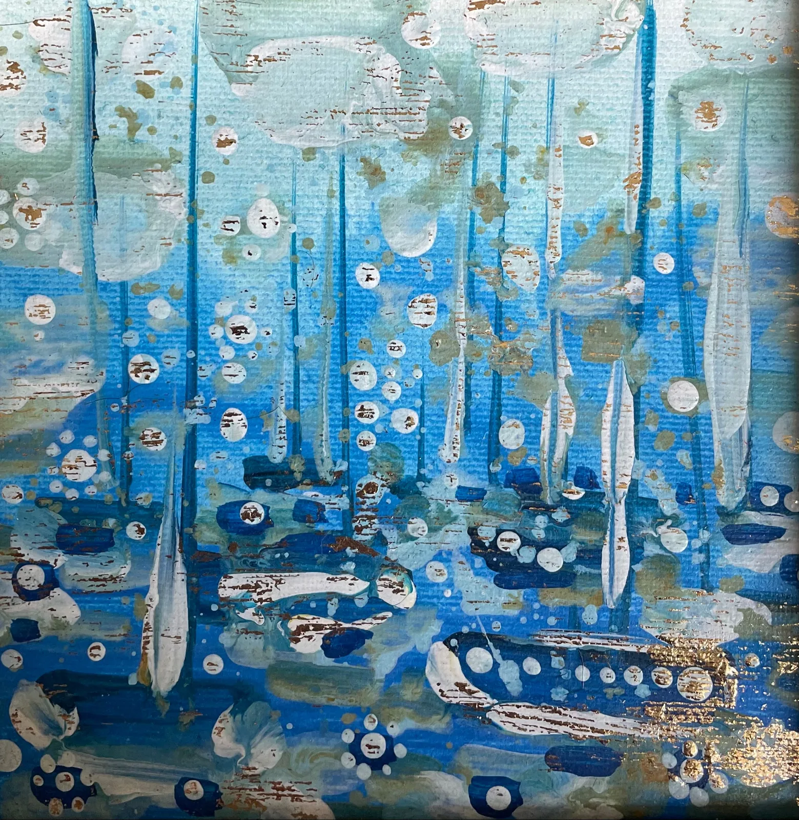 Картина «Яхты» — Маша Казак, Пейзаж, аукцион Artstore