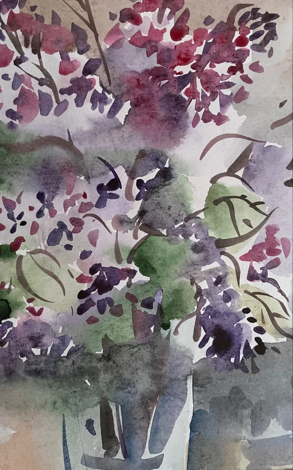 Картина «Сирень» — Маша Казак, Натюрморт, аукцион Artstore