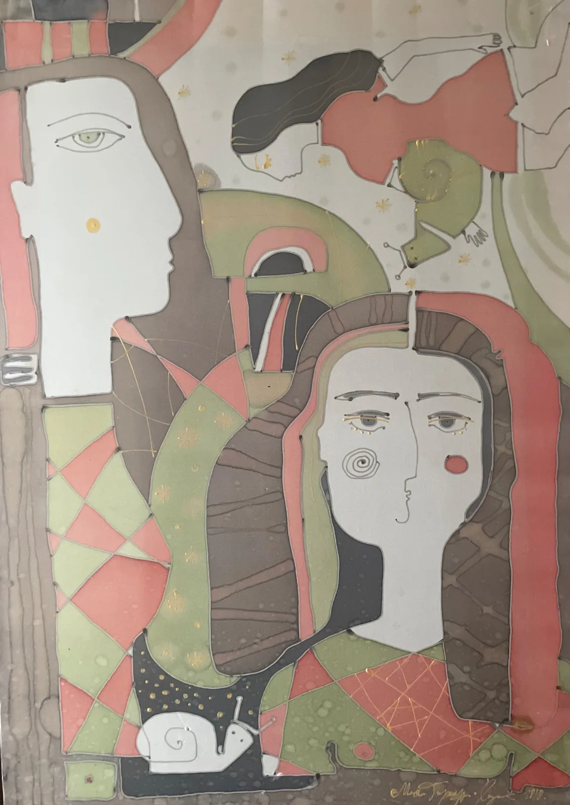 Картина «Подруги» — Маша Казак, Жанровая живопись, аукцион Artstore