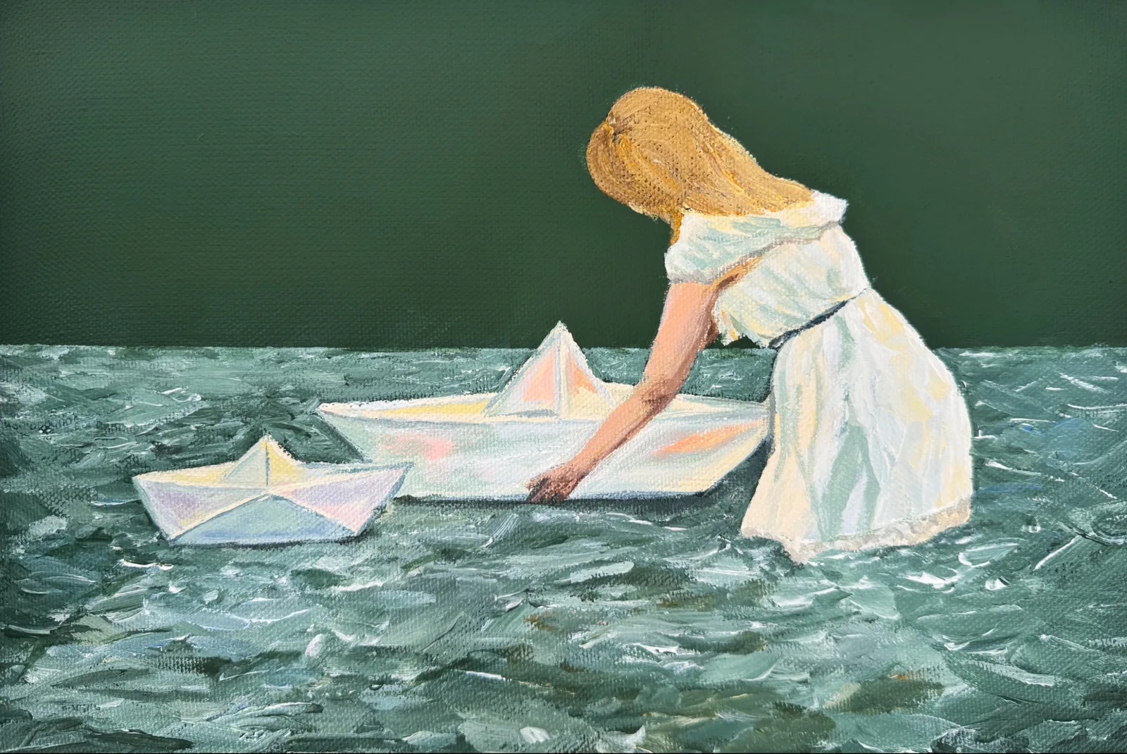 Картина «В добрый путь» — Ирина Адамчук, Жанровая живопись, аукцион Artstore