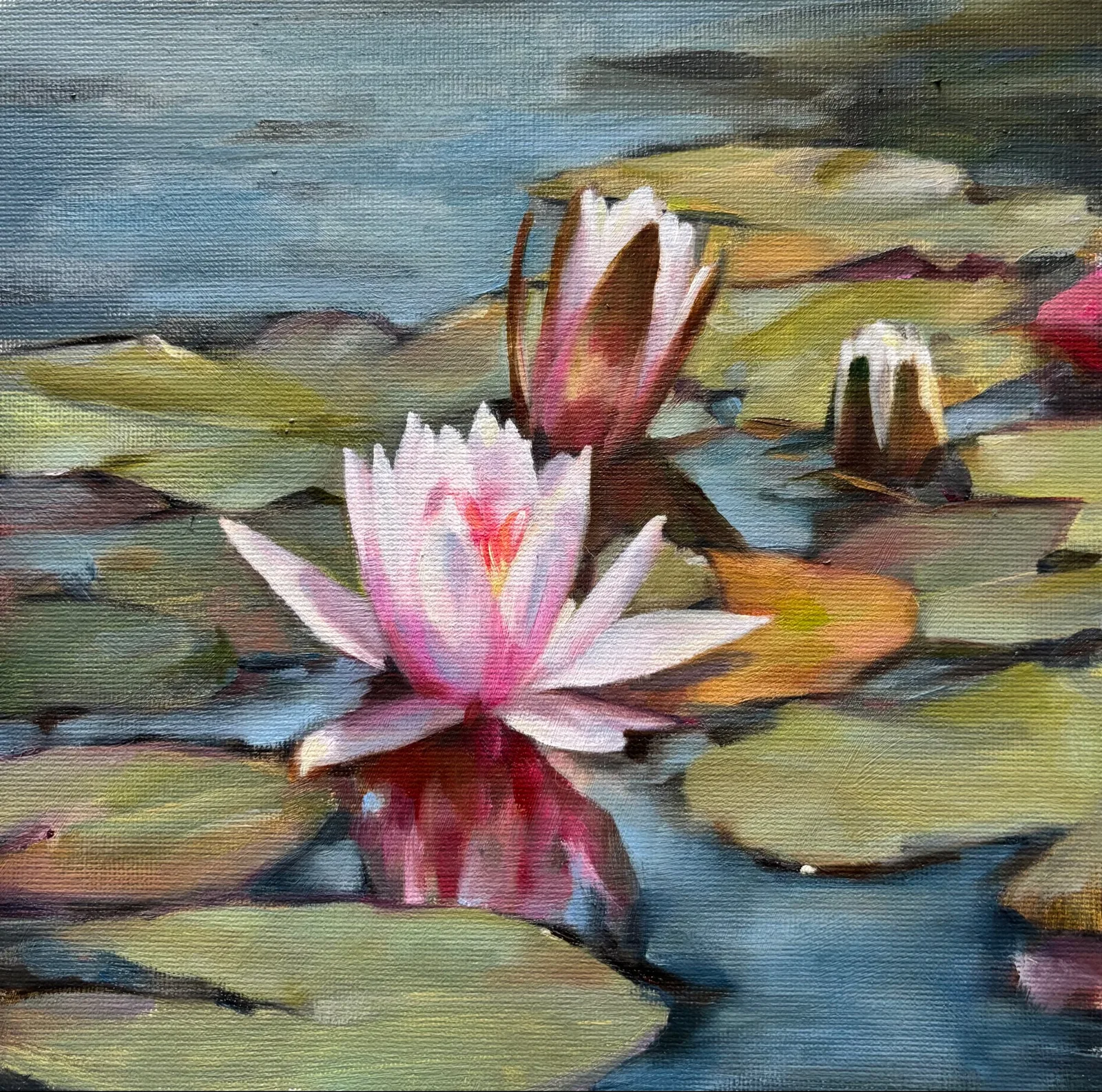 Картина ««Нимфея. Голубая вода»» — Екатерина Терентьева, Пейзаж, аукцион Artstore