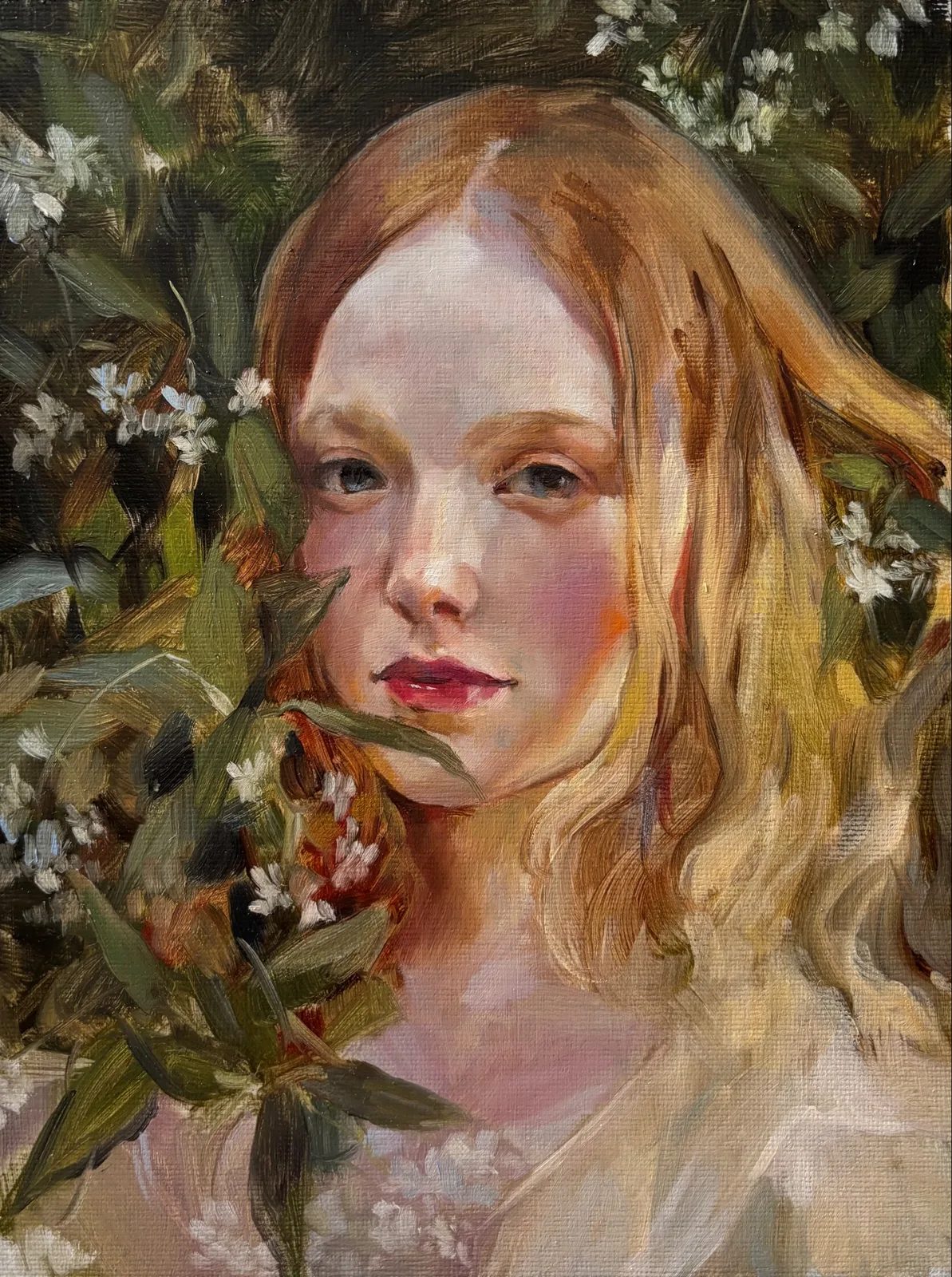 «Девушка в зеленой листве»