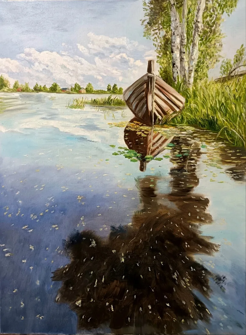 Картина «"Летний покой"» — Валерия Жидких, Пейзаж, аукцион Artstore