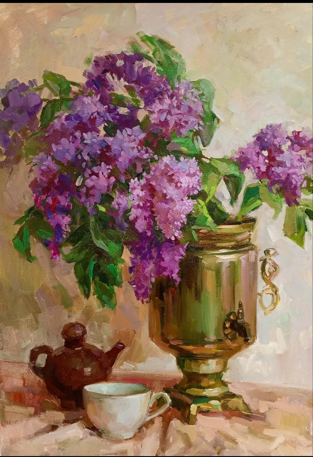 Картина «Сирень» — Владимир Журавлев, Натюрморт, аукцион Artstore